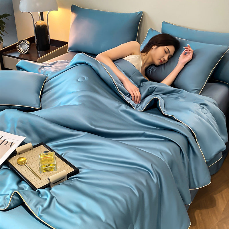 ❄️Summer washed silk ice silk summer cooling quilt core