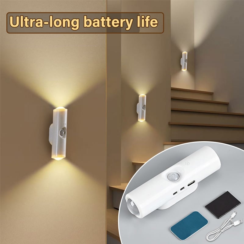 💡 LIMITED-TIME 48% OFF! 🧲 Rechargeable Magnetic Motion Sensor Night Light – RGB, Smart, Easy Install ✨
