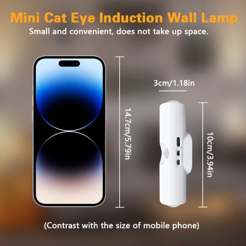 💡 LIMITED-TIME 48% OFF! 🧲 Rechargeable Magnetic Motion Sensor Night Light – RGB, Smart, Easy Install ✨
