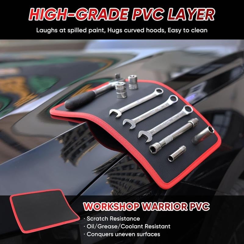 🔨Scratchproof Magnetic Tool Mat & Holder