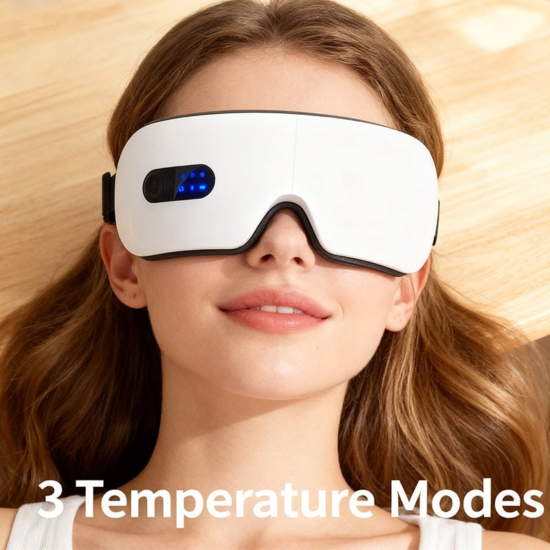 Sakerplus® Heated Eye Massager With Music
