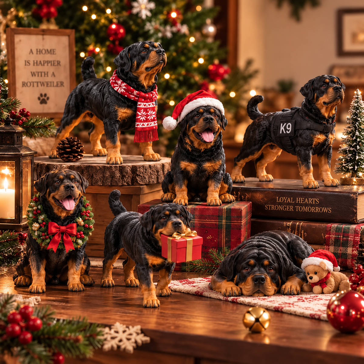 24 Days of Rottweilers – 24 Loyal Hearts, 24 Christmas Surprises🐶