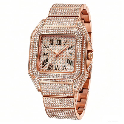 ✨Luxury Square Rhinestone Watch – Elegant Sparkle for Every Occasion✨