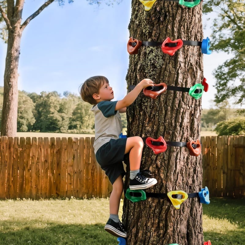 Designed specifically for children to climb trees