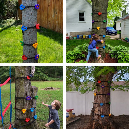 Designed specifically for children to climb trees
