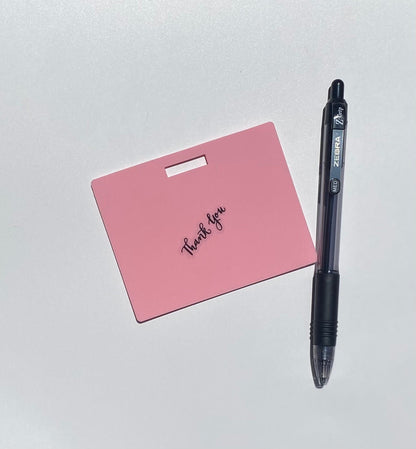 📋🩺Erasable Badge Note | Dual-Side Writable, Fade-Proof & No Blur (🖊Write. Wipe. Repeat.)