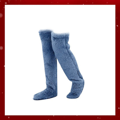 💕Velvety Fleece Knee Socks For Christmas❄️