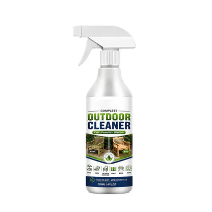 🌿 LIMITED-TIME 50% OFF! Outdoor Surface Cleaner Spray, Fast Acting Stain Remover for Patio, Wooden Furniture & Outdoor Surfaces