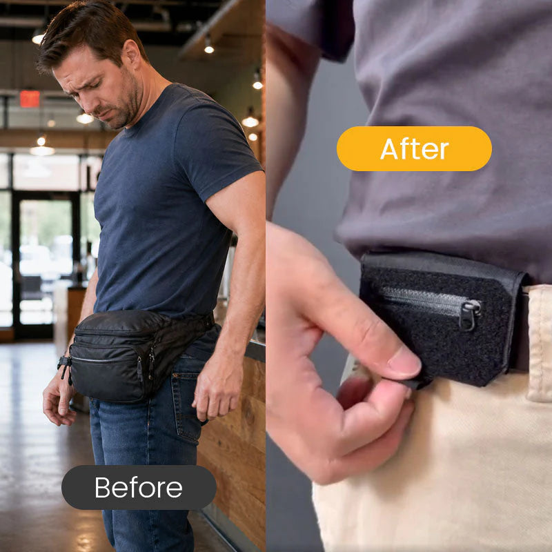 ✨ Slim Belt Wallet — Carry Daily Essentials Without the Bulk