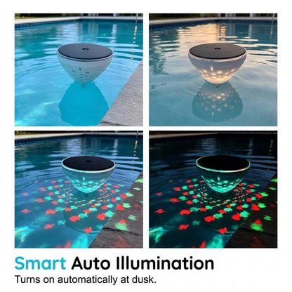 🐟✨Solar Floating Pool Light with Magical Fish Projection 🌊💡