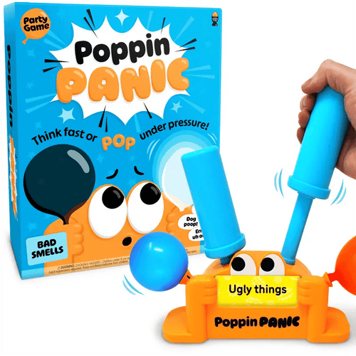 🎈 Poppin’ Panic – Pump, Shout & Don’t Pop! 😱