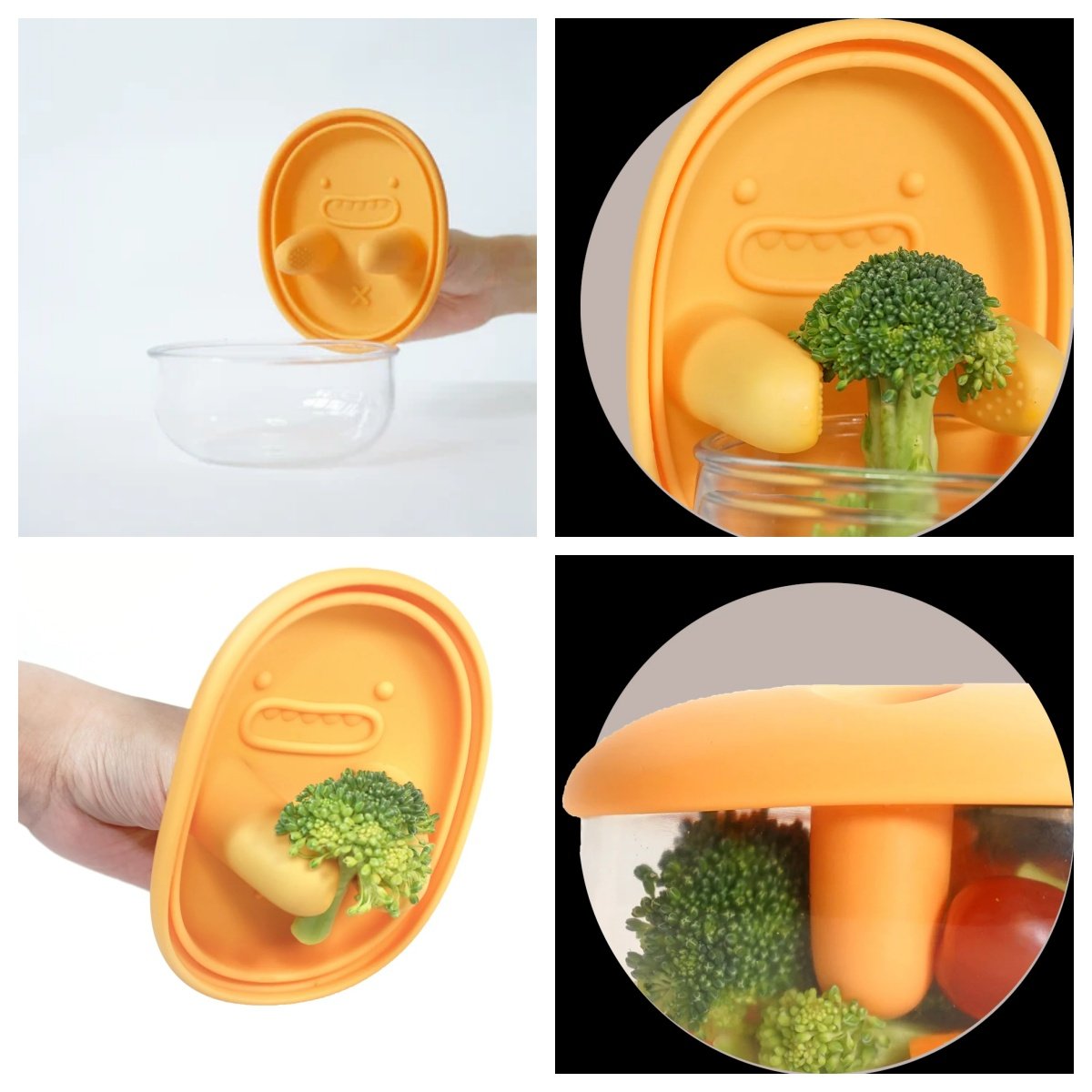 🍪No-Mess Snack Box🧤-Snack Anywhere