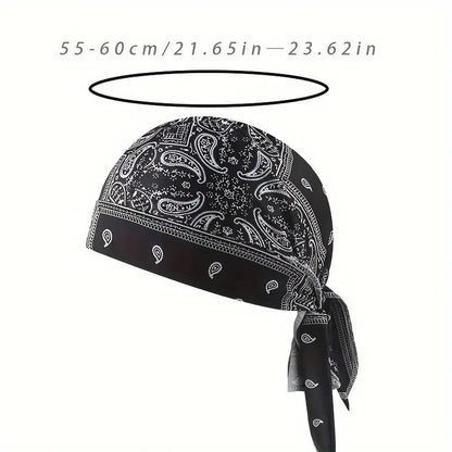 ❤️‍🔥Paisley Cooling Headscarf Cap