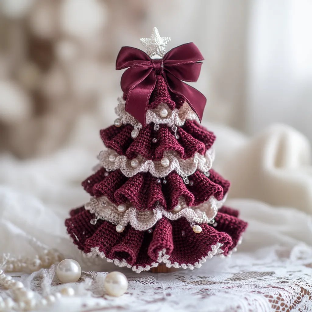 Christmas discount🎄DIY Crochet Christmas Tree Kit – ✨Handmade Holiday Decoration Set