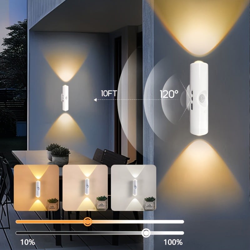 💡 LIMITED-TIME 48% OFF! 🧲 Rechargeable Magnetic Motion Sensor Night Light – RGB, Smart, Easy Install ✨