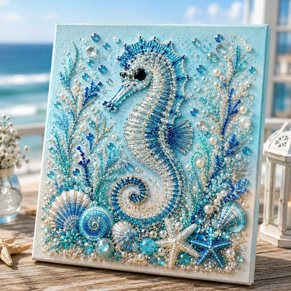 🔥Last Day 49% OFF - 🌊✨Ocean Theme Pearl Art DIY Kit(📦Buy 3 Free Shipping)
