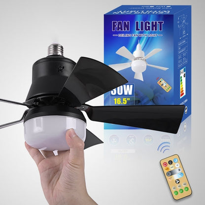 ⚡50K+ SOLD!🍃40W LED Ceiling Fan Light – 20.5” Ultra-Quiet 🎯  | For Bedroom 😴, Kitchen 👩‍🍳 & Garage 🛠️
