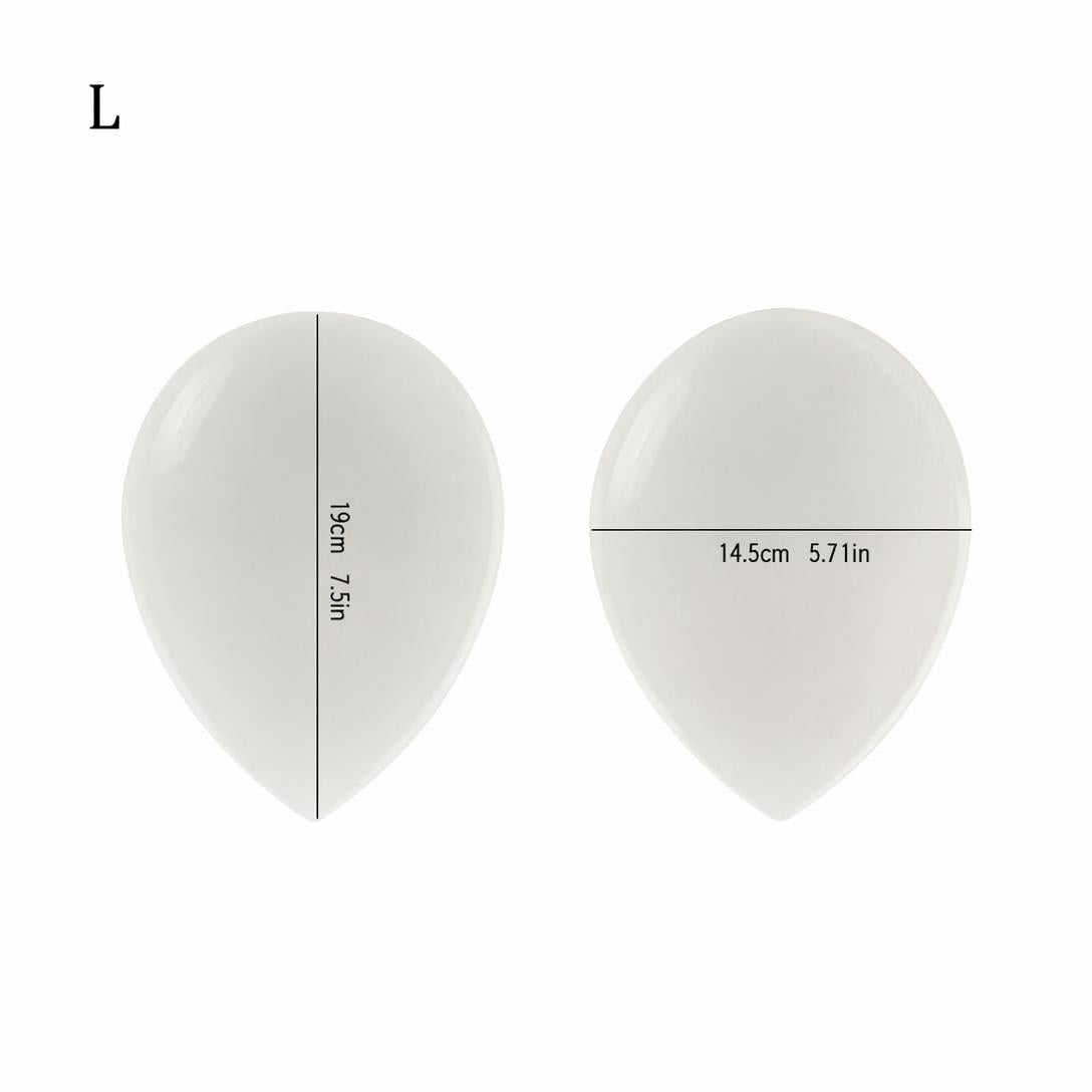 L / Transparent - 1 Pair (2 PCS)