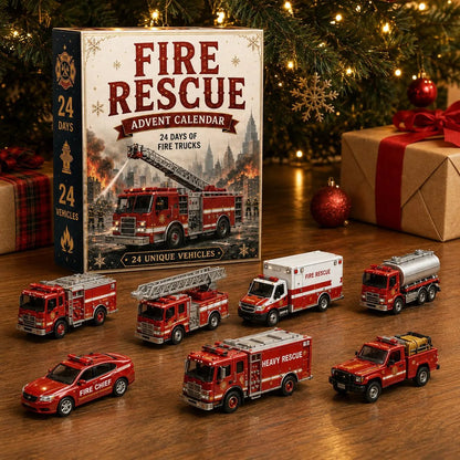 🚚 🎁Build the Fleet™ Collection 24-Day Vehicle Advent Calendar Series | ✨A New Adventure Every Morning