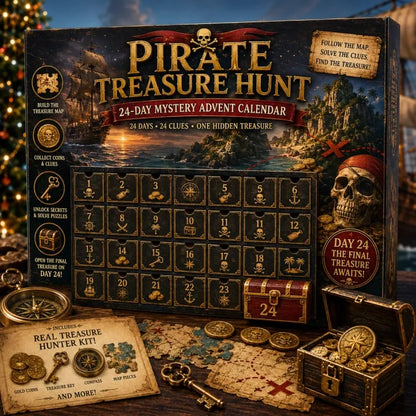 🎁✨24-Day Mystery Adventure Advent Calendar Collection | 24 Clues, Hands-On Puzzles & One Final Reveal
