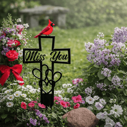 🐦Metal Cemetery Memorial Plaque for Remembrance✝️