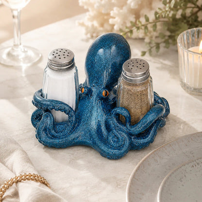 🤣Coastal Animal Salt & Pepper Shaker Holder Set