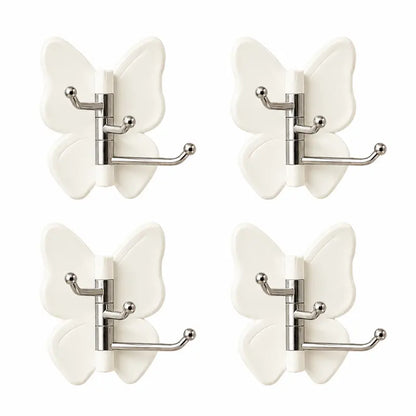 🔥2026 SALE - No Drilling Swivel Butterfly Hook