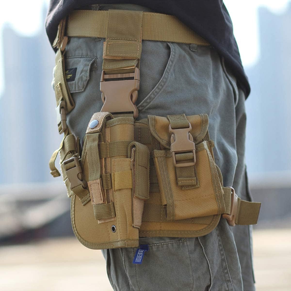 Hot Sale 48% OFF🔥Tactical Adjustable Thigh Holster for Right-Handed Users