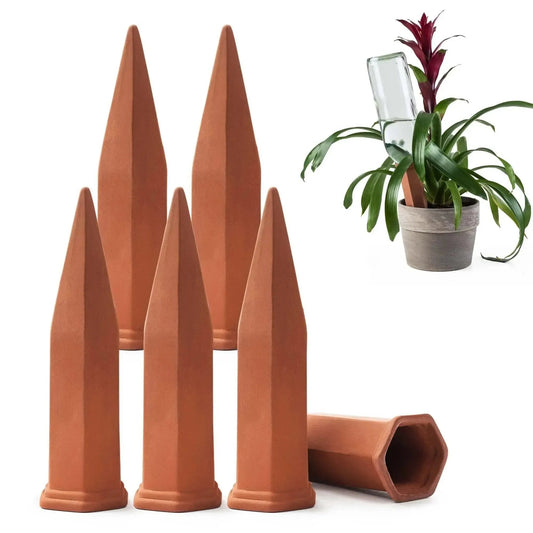 🔥Modern Innovations Self-Watering Terracotta Spikes