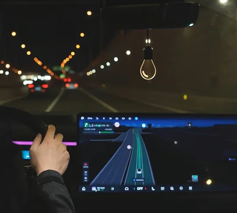 Luminous Car Interior Pendant Light