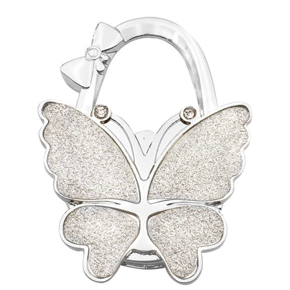 Butterfly Foldable Handbag Hook – Stylish, Portable & Non-Slip Bag Hanger
