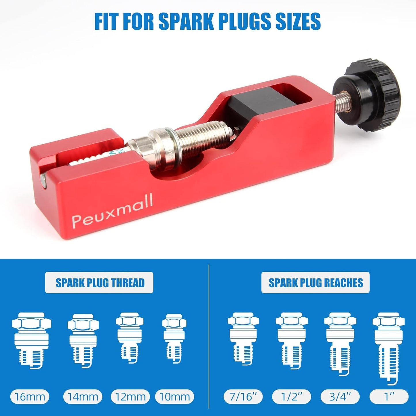 🛠️🔥A complete set! Spark Plug Gap Tool with Feeler Gauge