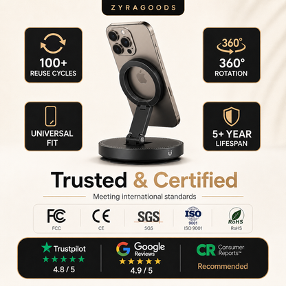 🎉 2026 Sale — Over 31,000 Sold! 💞 Multi-Functional Magnetic & Suction Phone Stand