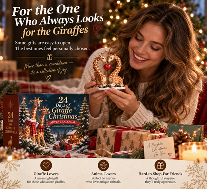 🦒 24 Days of Giraffe Christmas — 24 Unique Holiday Characters