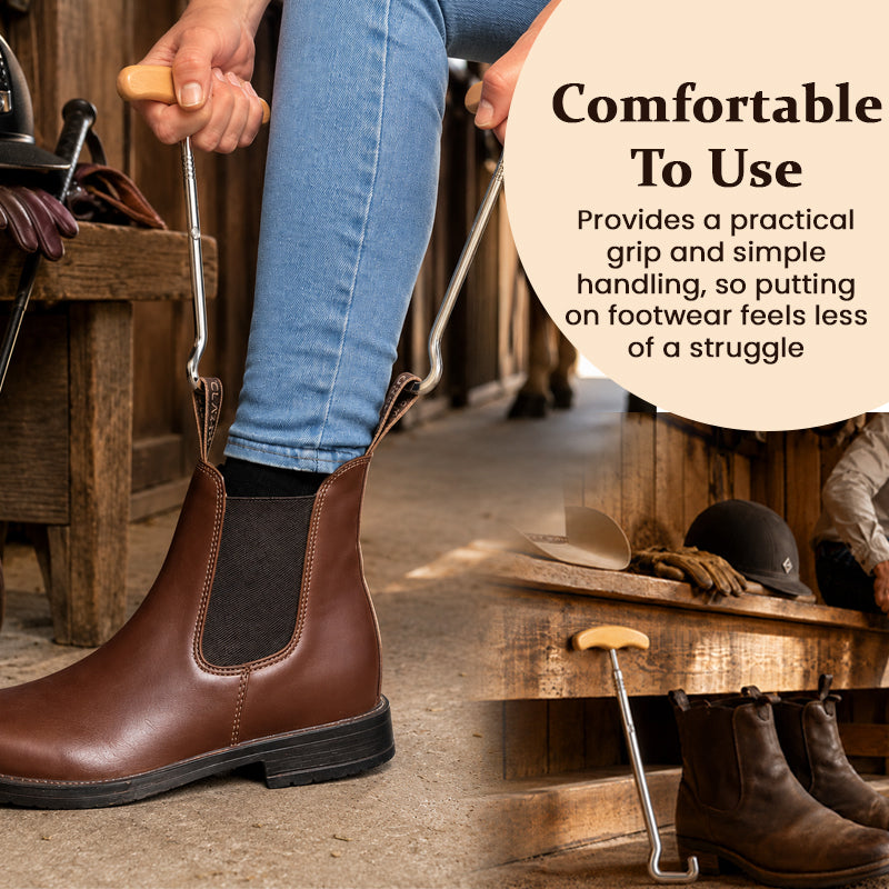 👞🐎 Step Into Comfort — Horse-Shaped Shoe Horn Hook