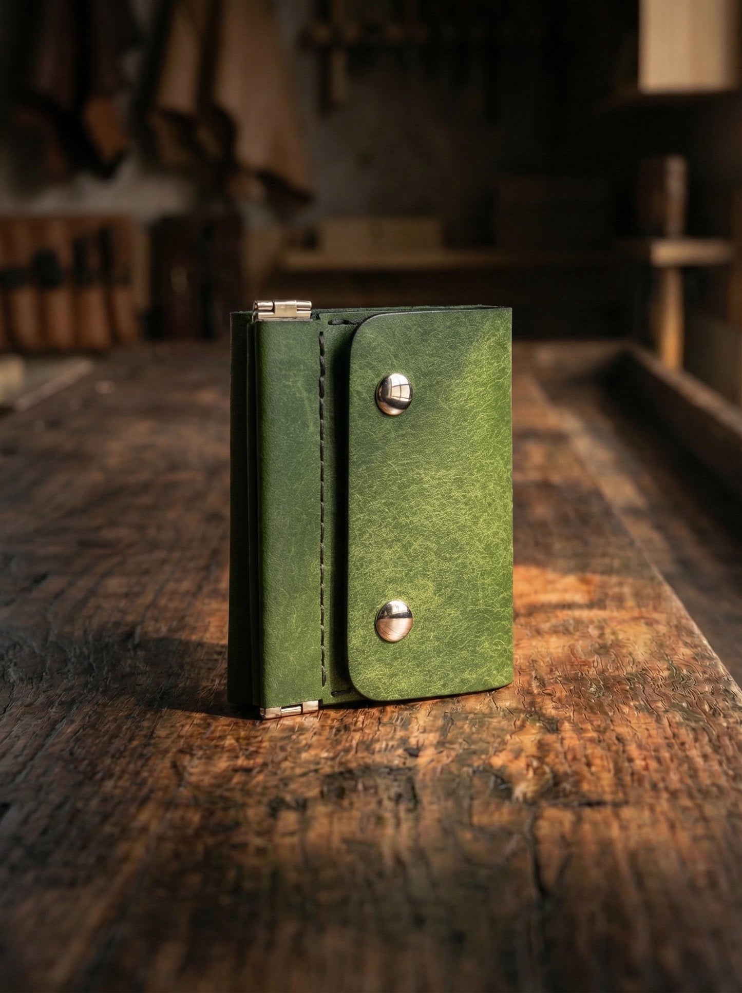 🔥Compact Leather Trifold Wallet