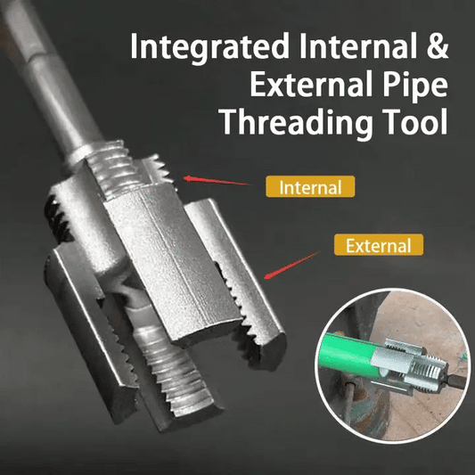 Dual-Function Pipe Threading Tool(2PCS)