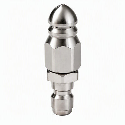 6500 PSI Stainless Steel Sewer Jetter Nozzle
