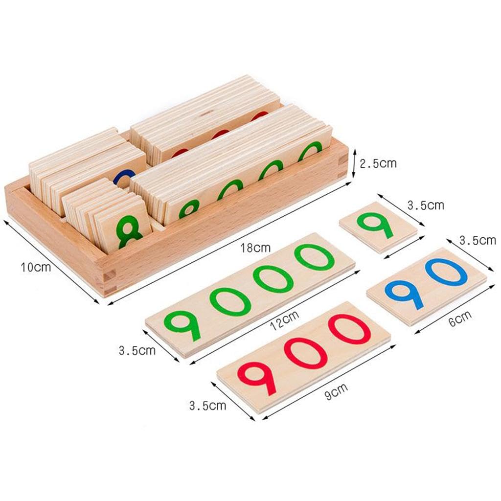 🧮Wooden Math Operations Toy Set✨📚