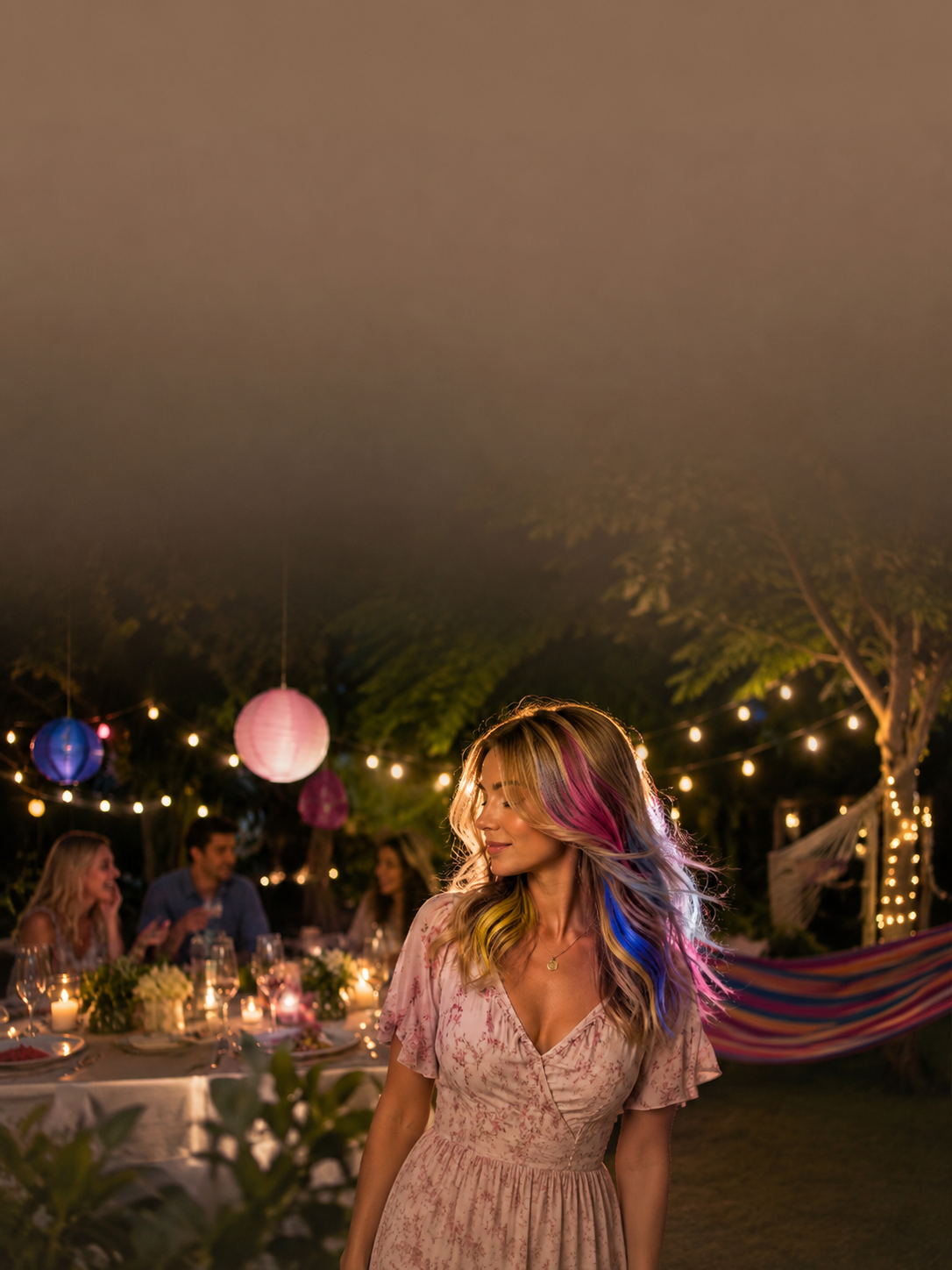 Vibrant Temporary Hair Color