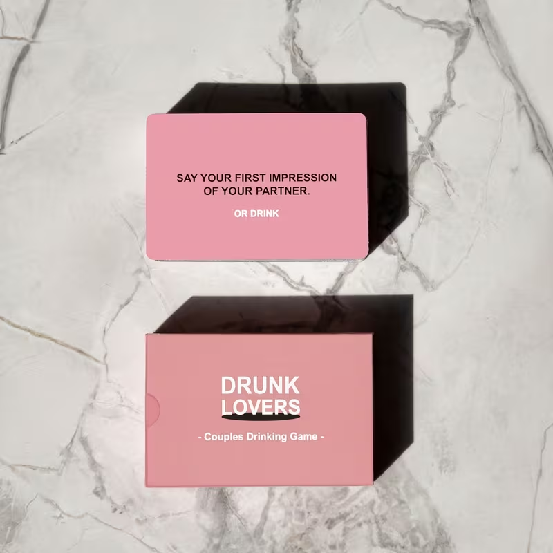 52 Drunk Games Cards