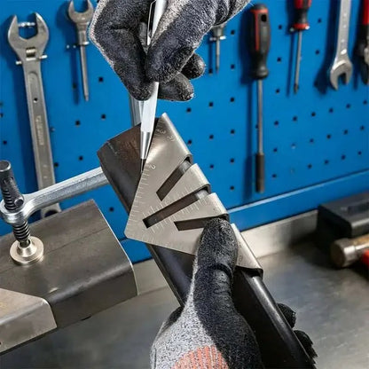 🔥Heavy-Duty Metalworking Miter Square for Tubing Layout