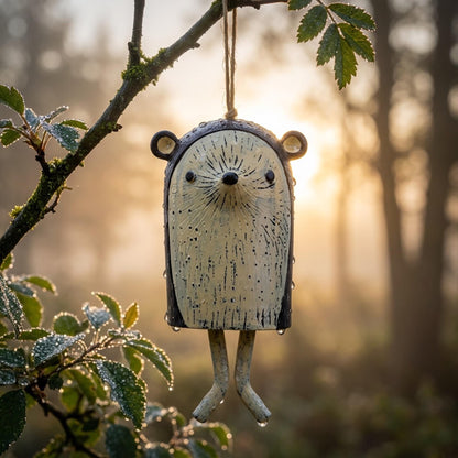 🌿Handmade Whimsical Animal Wind Chime Ornaments
