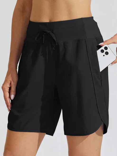 ⏰Hot Sale Unisex 7-Inch High-Waisted Running Pants with Belt Design