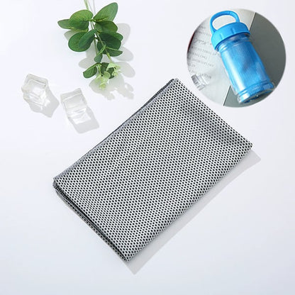 💦Summer Hot Sale - BUY 2GET 1 FREE!!⚡50K+ SOLD!❄️Cold Sweat Towel You Can Use Anywhere, Anytime! Reusable Soft Absorbent Cooling Portable