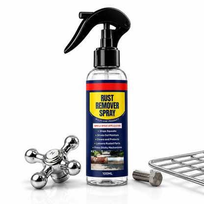 🔥Rust Remover Spray – Multi‑Use Metal Care for Taps, Fixtures, Hinges & Outdoor Grills