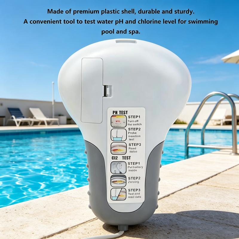 🔬💧 pH and chlorine tester for swimming pools – 49% off! Accurate measurement of pH and chlorine levels in your swimming pool – simple, quick and reliable. 🔥🏊
