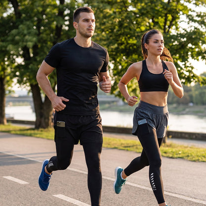 🏃‍♂️ LIMITED-TIME 40% OFF! ✨ Men's 2-in-1 Running Tights with Shorts – Compression, Quick-Dry ✨