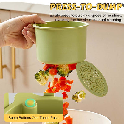 🔥Universal Clip-On Sink Drain Basket – The Multi-Functional Kitchen Strainer