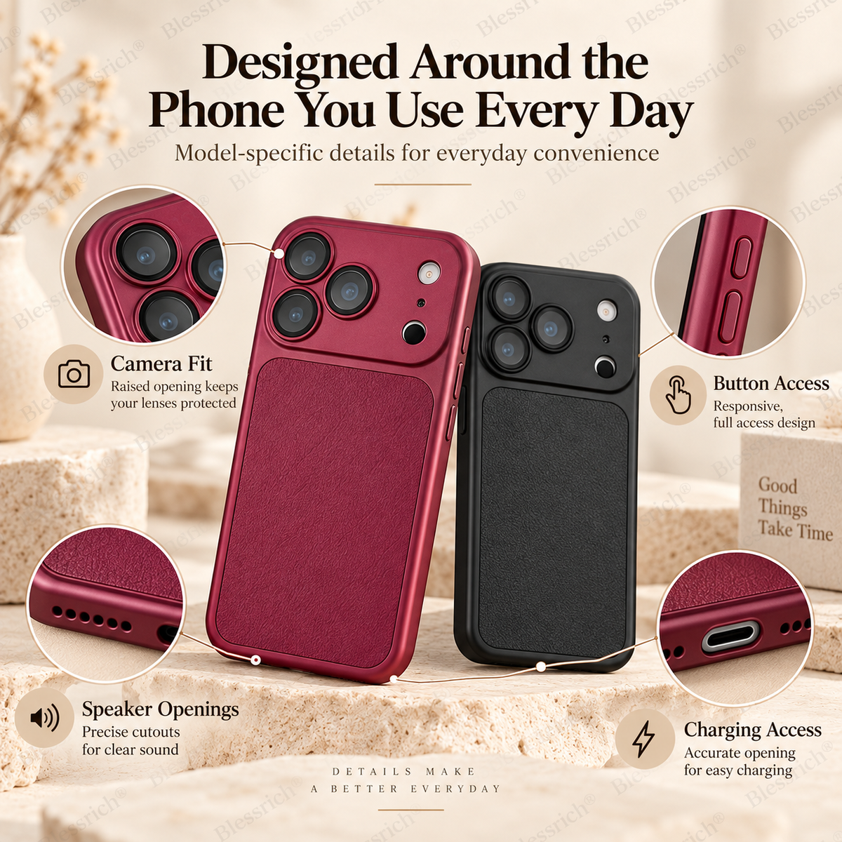📱 LIMITED‑TIME 49% OFF! ✨ Soft Faux Leather Phone Case – Flexible, Slim, Model‑Specific ✨